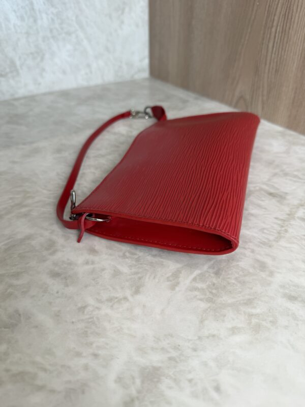 Louis Vuitton Epi Pochette Accessories 24 Red