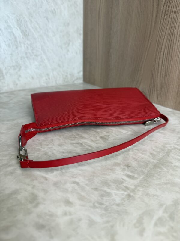 Louis Vuitton Epi Pochette Accessories 24 Red