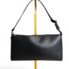 Louis Vuitton Epi Pochette Accessories 24 Black
