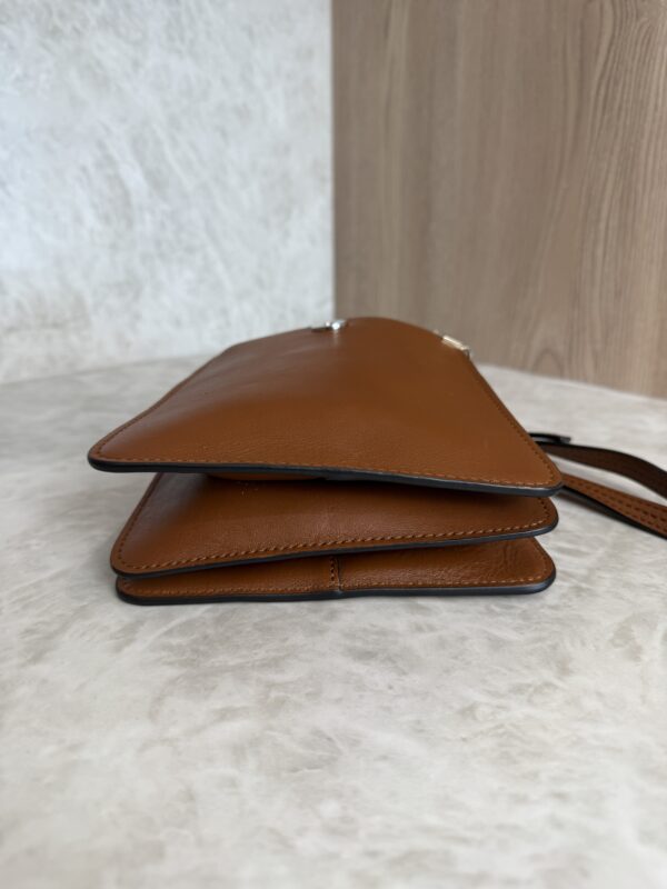 Chloe Faye Bracelet Crossbody Bag Leather and Suede Mini