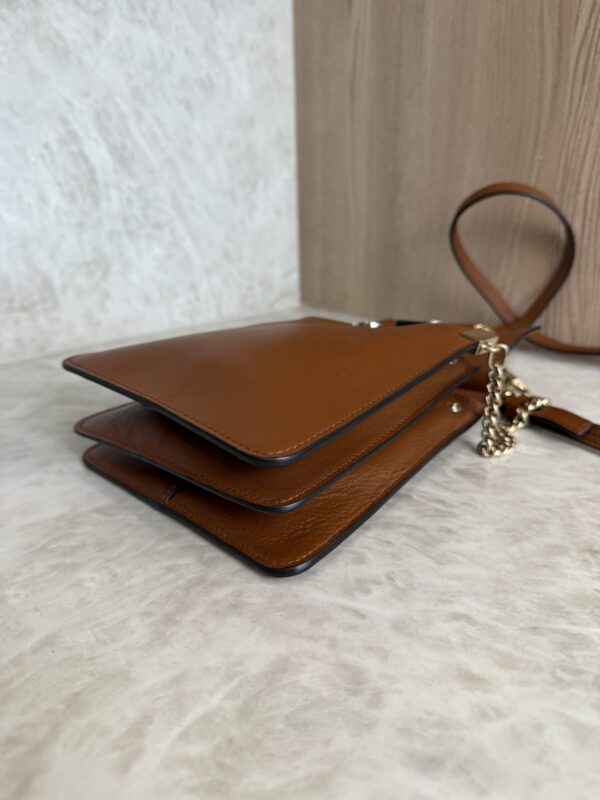 Chloe Faye Bracelet Crossbody Bag Leather and Suede Mini