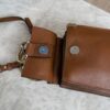 Chloe Faye Bracelet Crossbody Bag Leather and Suede Mini