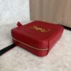Saint Laurent (YSL) Red Quilted Leather Vicky Belt Bag