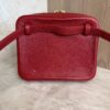 Saint Laurent (YSL) Red Quilted Leather Vicky Belt Bag