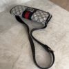 Gucci GG Supreme Monogram Web Small Ophidia Belt Bag 90 36 Beige Navy
