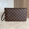Louis Vuitton LV Damier Ebene Neverfull MM GM Pochette Red