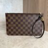 Louis Vuitton LV Damier Ebene Neverfull MM GM Pochette Red