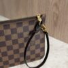 Louis Vuitton LV Damier Ebene Neverfull MM GM Pochette Red