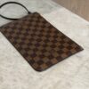 Louis Vuitton LV Damier Ebene Neverfull MM GM Pochette Red