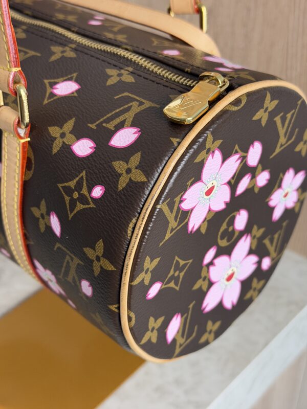 Louis Vuitton LV X TM Monogram Cherry Blossom Papillon Sakura Brown