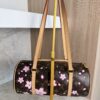 Louis Vuitton LV X TM Monogram Cherry Blossom Papillon Sakura Brown