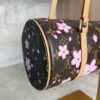 Louis Vuitton LV X TM Monogram Cherry Blossom Papillon Sakura Brown