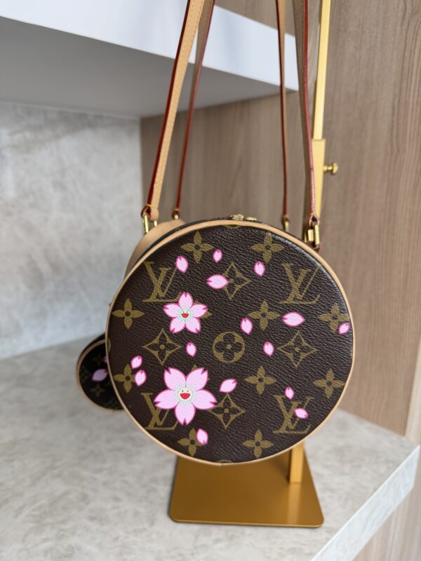 Louis Vuitton LV X TM Monogram Cherry Blossom Papillon Sakura Brown