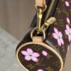 Louis Vuitton LV X TM Monogram Cherry Blossom Papillon Sakura Brown