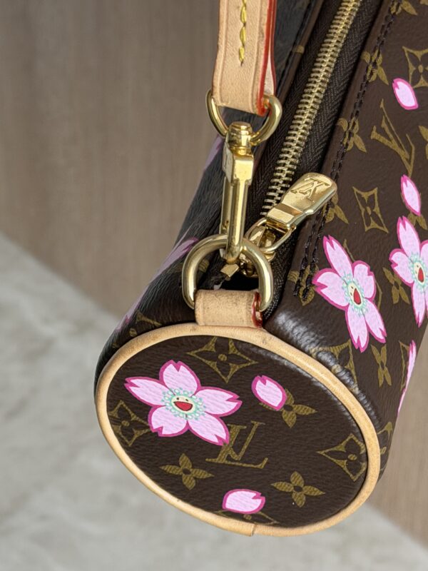 Louis Vuitton LV X TM Monogram Cherry Blossom Papillon Sakura Brown