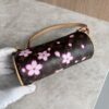 Louis Vuitton LV X TM Monogram Cherry Blossom Papillon Sakura Brown