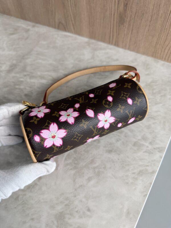 Louis Vuitton LV X TM Monogram Cherry Blossom Papillon Sakura Brown