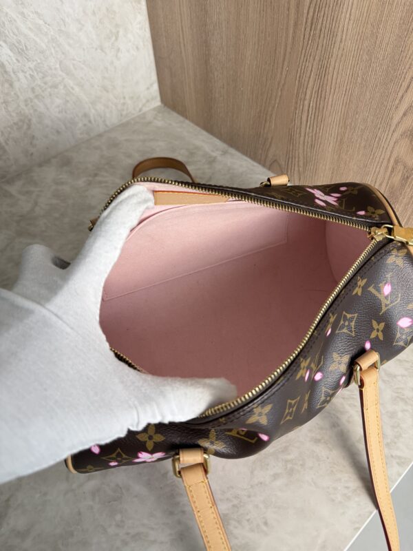 Louis Vuitton LV X TM Monogram Cherry Blossom Papillon Sakura Brown