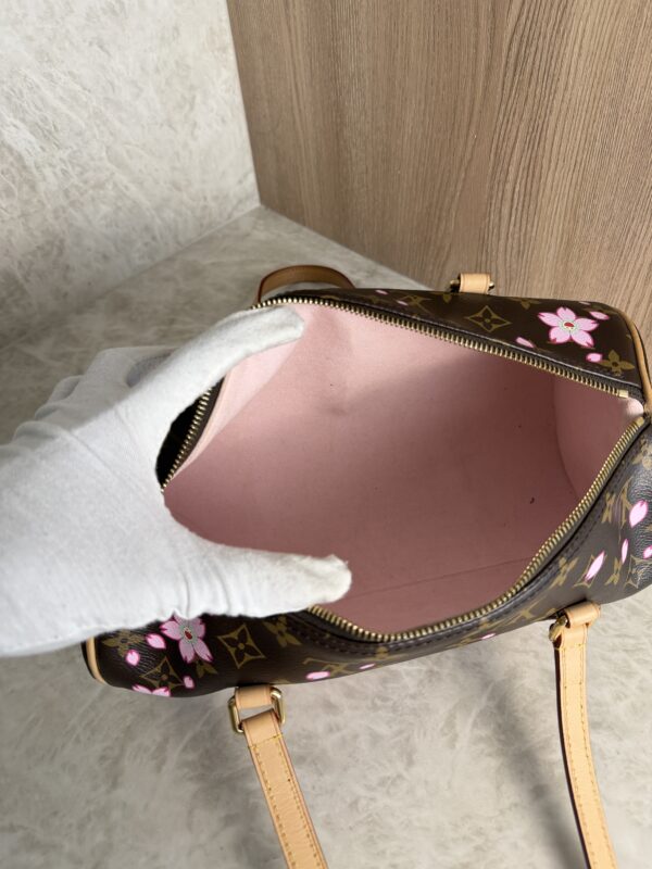 Louis Vuitton LV X TM Monogram Cherry Blossom Papillon Sakura Brown