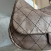 Chanel On the Road Flap Bag Quilted Leather Large