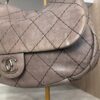 Chanel On the Road Flap Bag Quilted Leather Large