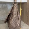Chanel On the Road Flap Bag Quilted Leather Large