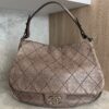 Chanel On the Road Flap Bag Quilted Leather Large