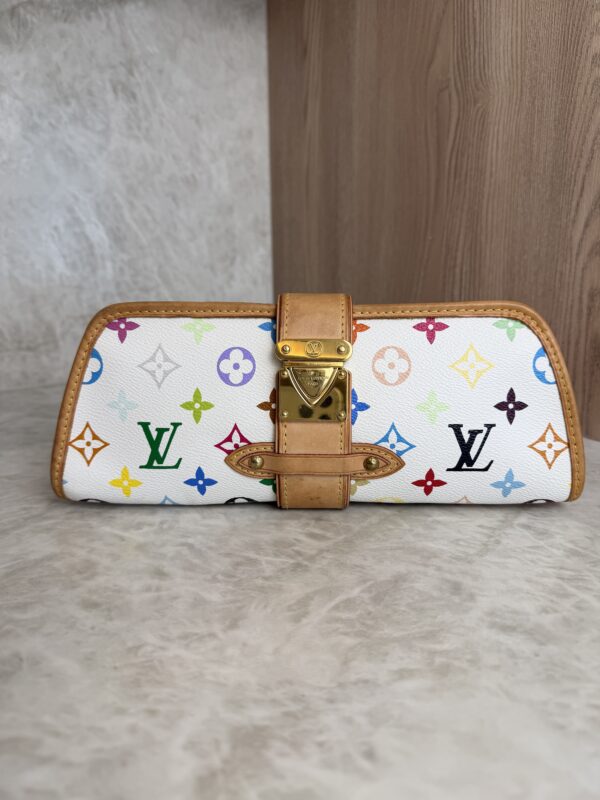 Louis Vuitton Monogram Multicolor Shirley White
