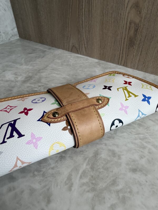 Louis Vuitton Monogram Multicolor Shirley White