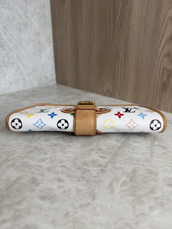 Louis Vuitton Monogram Multicolor Shirley White