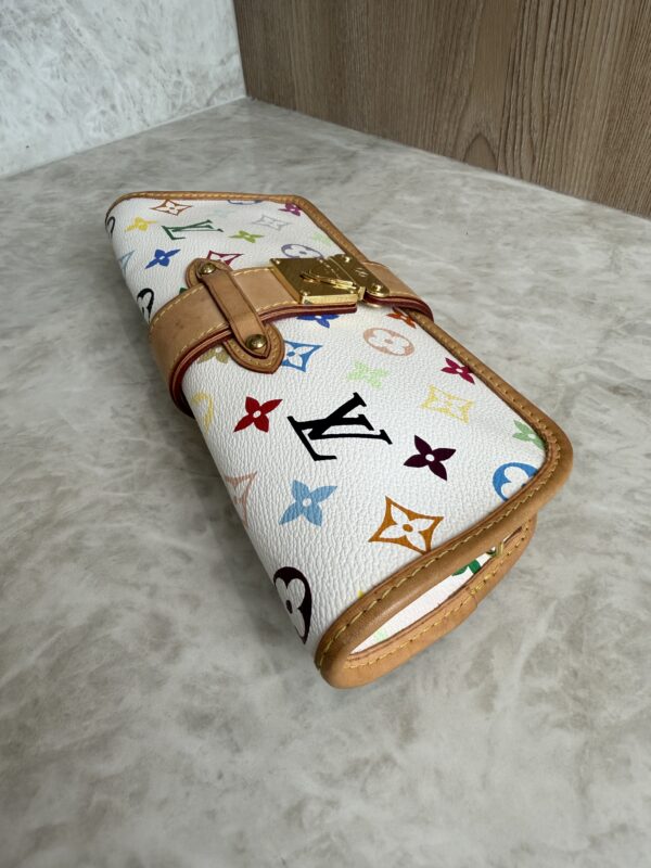 Louis Vuitton Monogram Multicolor Shirley White