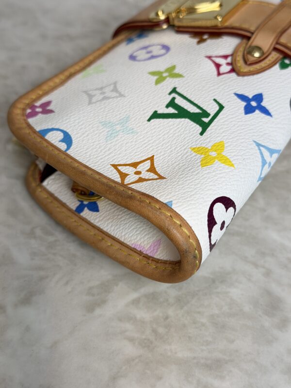 Louis Vuitton Monogram Multicolor Shirley White