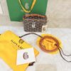 Goyard Muse Vanity Case Coated Canvas Mini Black and Tan