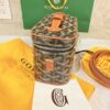 Goyard Muse Vanity Case Coated Canvas Mini Black and Tan