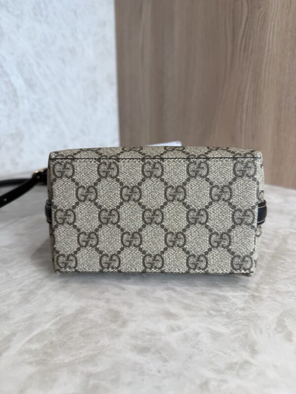 Gucci GG Emblem Nano Bucket Bag Black