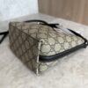 Gucci GG Emblem Nano Bucket Bag Black