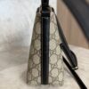 Gucci GG Emblem Nano Bucket Bag Black