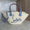 Christian Louboutin Cabata Basket Mini Tote Bag Raffia