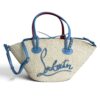 Christian Louboutin Cabata Basket Mini Tote Bag Raffia