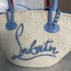 Christian Louboutin Cabata Basket Mini Tote Bag Raffia