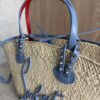 Christian Louboutin Cabata Basket Mini Tote Bag Raffia