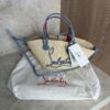 Christian Louboutin Cabata Basket Mini Tote Bag Raffia