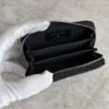 Chanel Calfskin Quilted Zip Coin Purse So Black