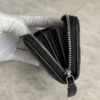 Chanel Calfskin Quilted Zip Coin Purse So Black