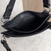 Gucci Sakai Be Green Calfskin Diagonal Stitched Small Blondie Tote Black