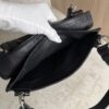 Gucci Sakai Be Green Calfskin Diagonal Stitched Small Blondie Tote Black