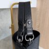 Gucci Sakai Be Green Calfskin Diagonal Stitched Small Blondie Tote Black