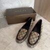 Gucci Horsebit GG Canvas Mule Slides Size 39.5