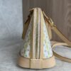 Louis Vuitton Alma BB Limited Edition LV Stamp Collection Banana Colorway