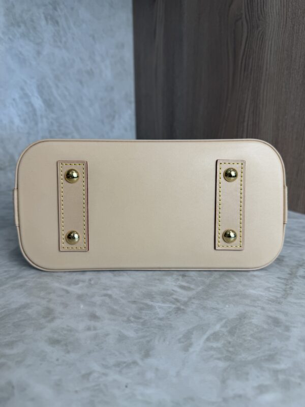Louis Vuitton Alma BB Limited Edition LV Stamp Collection Banana Colorway